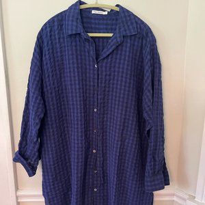 Medium 100% Cotton Two Danes Dress/Shirt/Jacket